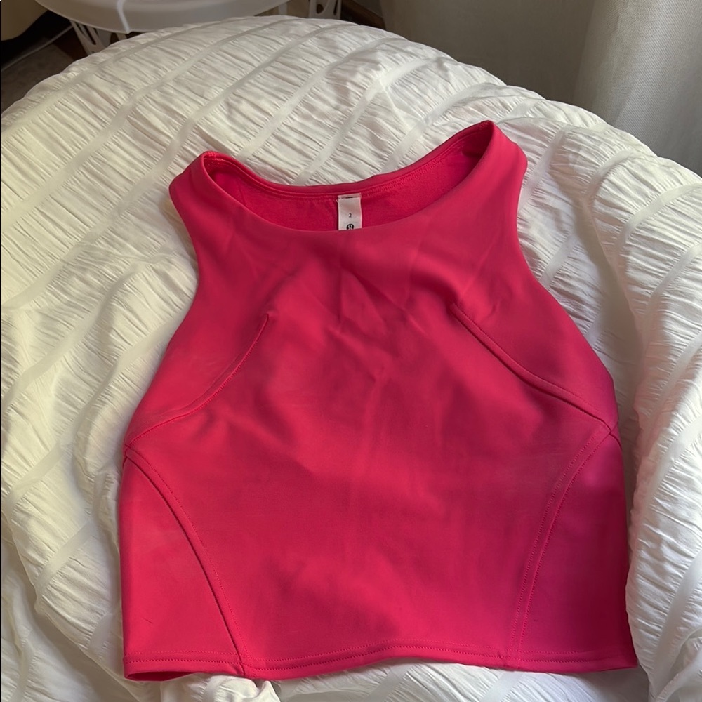 Women's lip gloss, pink Lulu tank